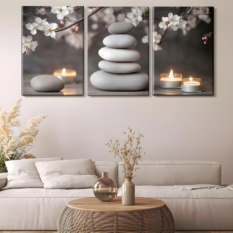 3 Piece Wrapped Canvas Set