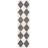 Ebony Hand Tufted Wool; Cotton Geometric Indoor Rug-793152375