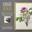 «Pretty Pink Botanicals», reproduction encadrée en bois massif