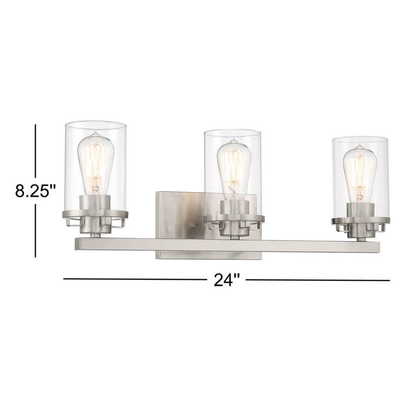 Allysah 3 - Light Dimmable Vanity Light