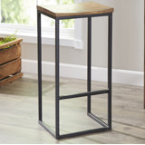 Counter Stool with Metal Frame