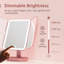 Freestanding Mirror with Shelves-49259648
