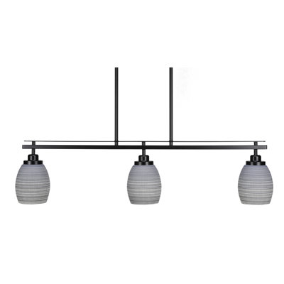 Luminaire pour îlot de cuisine 3 lumières Merha