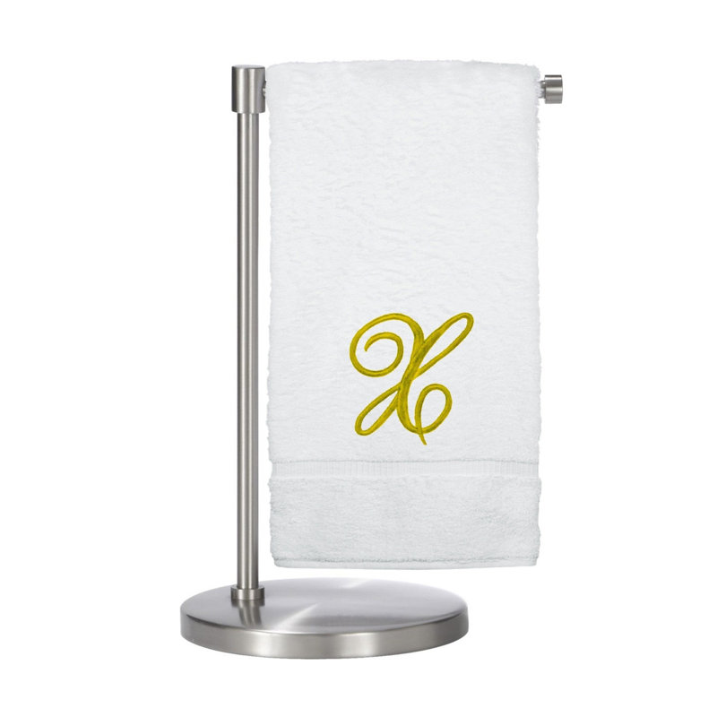 Super Plush Bath Towel, White/Gold, X
