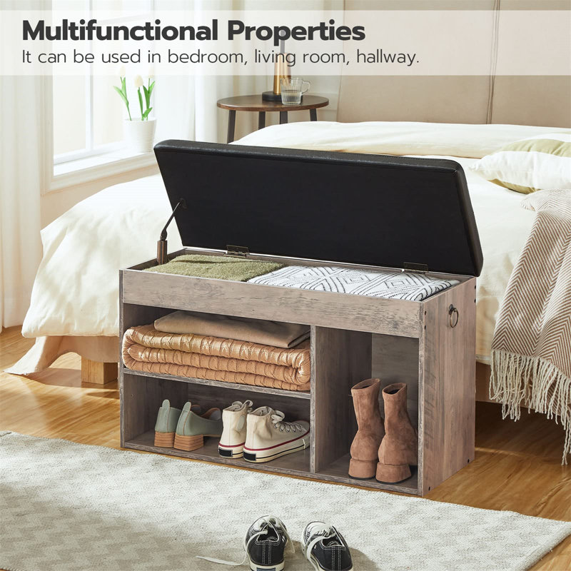 5 Pair Shoe Storage Bench