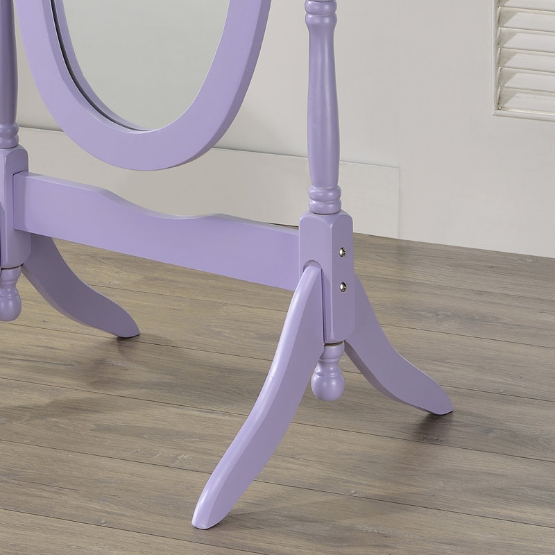 Miroir traditionnel, Mauve
