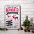 Christmas Reindeer and Sleigh Banner