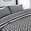 Modern Geometric Print Duvet Cover Set with Matching Pillowcases - Available in Single Double King - Polycotton Bedding Set-2056551198