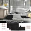 Tapis pour salle de bain Porreca-206803564