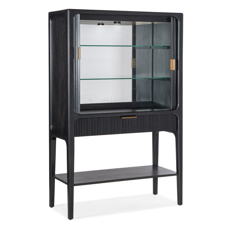 Archer 44.5'' W Solid Wood Server, Black