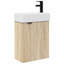 Single Bathroom Vanity with Ceramic Basin-1971279172