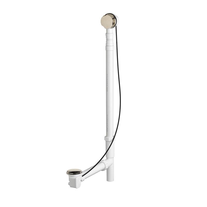 DXV Tub Drain and Overflow Kit, Polished Nickel