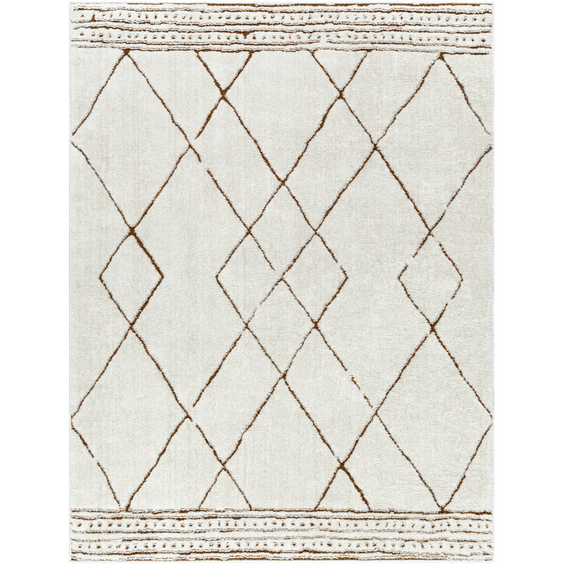 Skiley Argyle Indoor Rug, Rectangle 9'2" x 12'