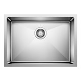 Quatrus R15 25" L x 18" W Undermount Kitchen Sink with Accessories