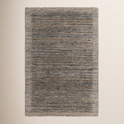 Felipa Handmade Recycled P.E.T Dark Gray/Camel/Beige Indoor/Outdoor Rug