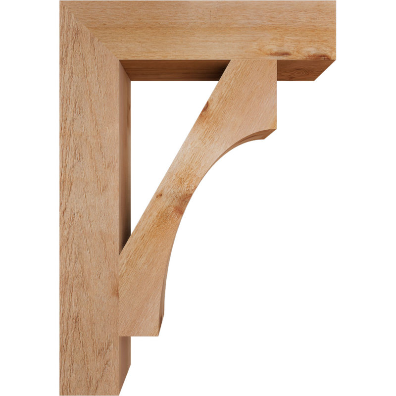 Support Westlake Block, Cèdre rouge de l'Ouest (scié brut), H 40 po x l 6 po x P 28 po