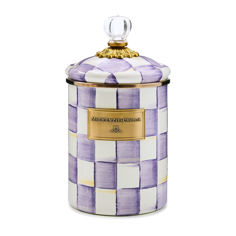 Violet Check Canister, 48 oz