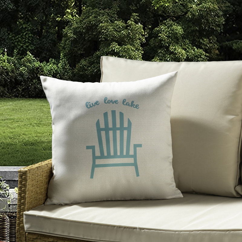Coussin extérieur My Cottage Living, Turquoise