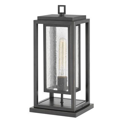 Luminaire à fixation sur pilier à 1 lumière H 16,5 po