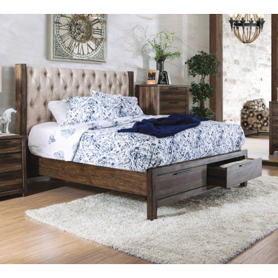Pied de lit en bois Dinus