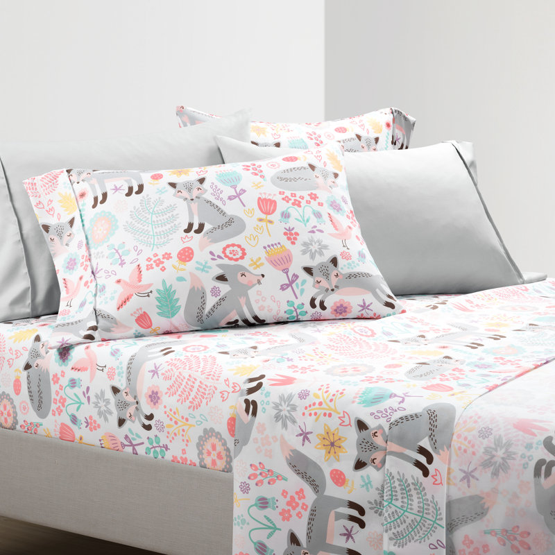 Ensemble de draps en microfibre, Ensemble de draps double / double avec 2 taies d'o