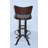 Cuba Swivel Counter Stool with Metal Frame