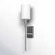 Tedder Single Light Steel Dimmable Wallchiere
