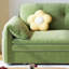 Causeuse-causeuse 100% polyester vert olive-129743311