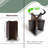 Rotating Magnetic Knife Block(Brown)