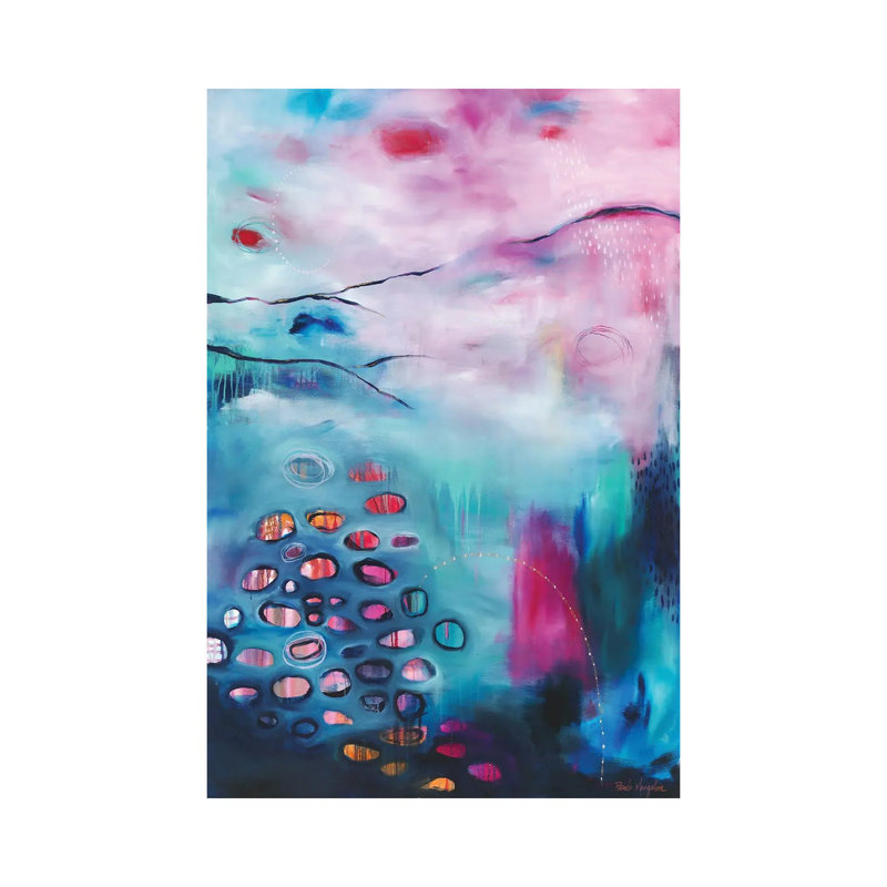 Waiting In Gentleness by Brenda Mangalore - Floater Frame Gallery-Wrapped Canvas Giclée on Canvas, Wrapped Canvas