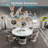 59" Round 9-Piece Dining Set