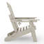 Chaise Adirondack d'extérieur réglable et pliante avec repose-pieds dissimulé et table d'appoint ronde-1283434919