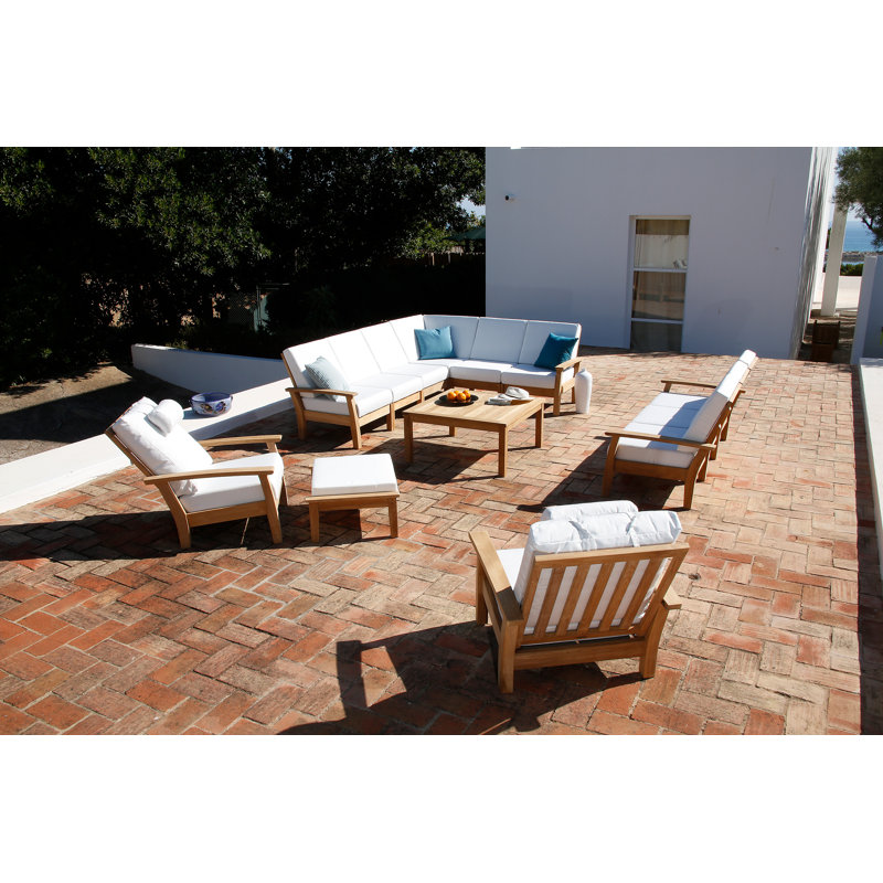 Haven Outdoor Square Teak Coffee Table