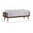 80'' Wide Rectangle Patio Sofa with Cushions