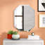 Miroir d'appoint mural Luqman