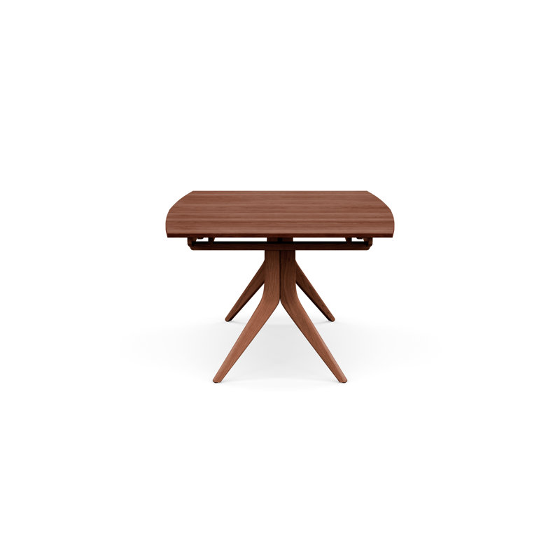 Catalina Trestle Extensions Table, Cognac Cherry, 30" H x 72" L x 46" W
