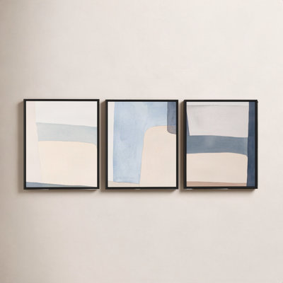 Grey Hue Set Of 3 by Julia Balfour