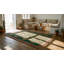 Tribal Paisley Pattern Antique Green Color Indian Agra Rug