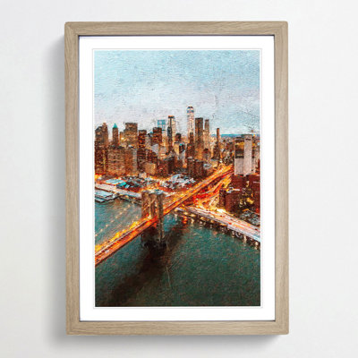 Heading to New York City - Picture Frame Photograph Print