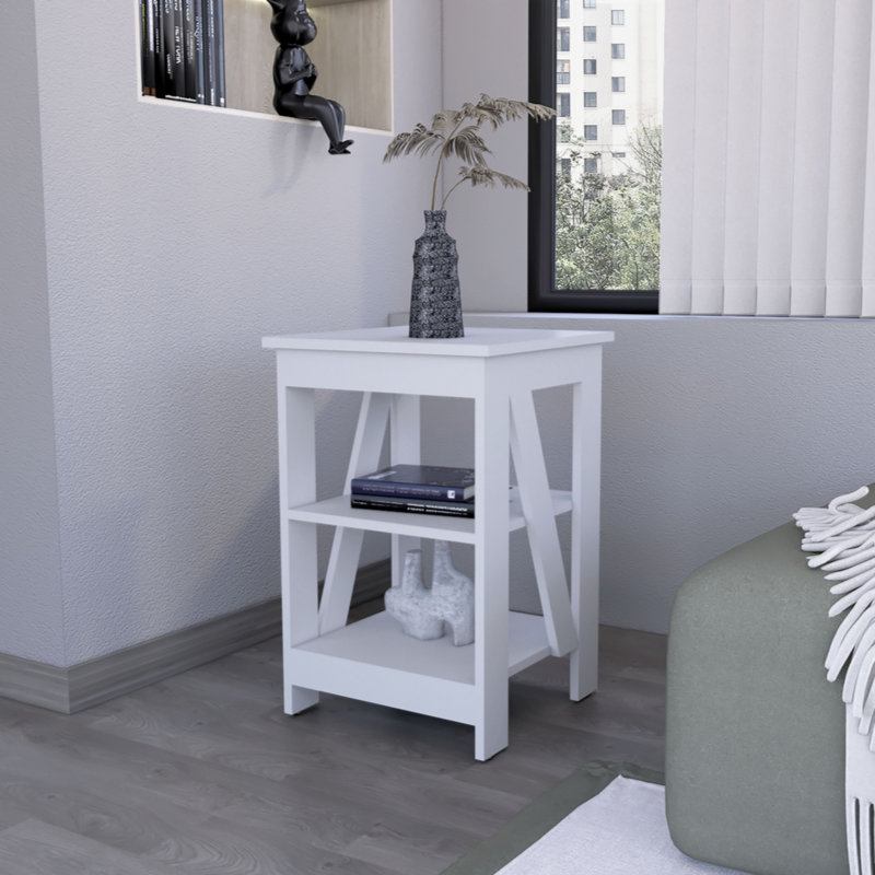 Table basse Cezar, Blanc