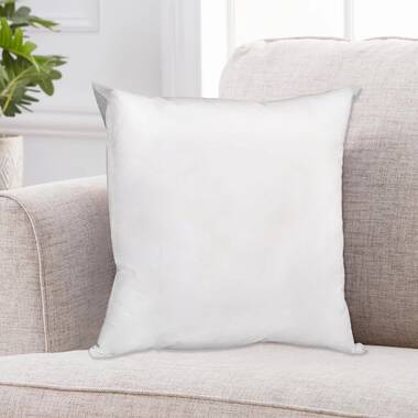 Arywn Polyfill Indoor / Outdoor White Square Throw Pillow Insert Wade Logan Size: 20 x 20