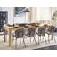 Dorland Extendable Solid Wood Base Dining Table