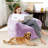 Bean Bag Chair, Bean Bag Chairs for Kids Soft Beanbag Chair with Filler Included, Adult Bean Bag Couch Sofa with Armrests for Living Room Bedroom-47972603-47972605