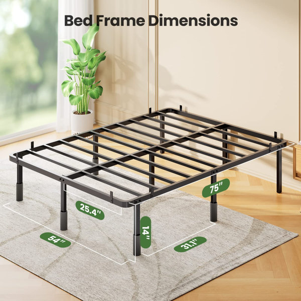 Williston Forge Fridah Open-Frame Bed & Reviews | Wayfair