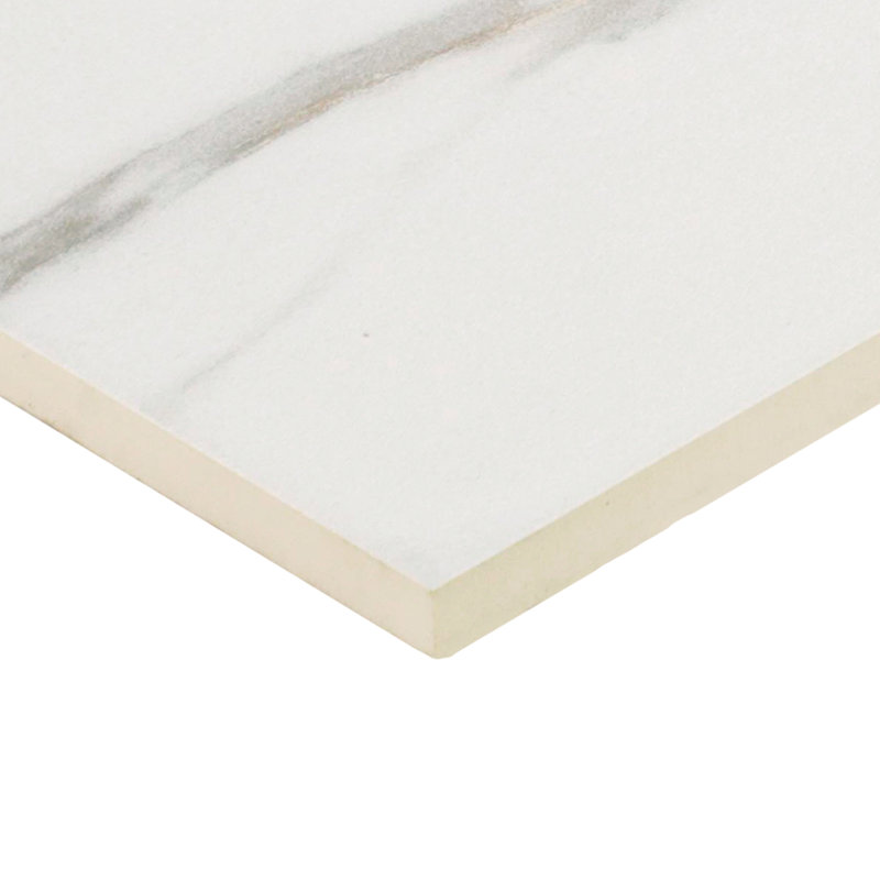 Itona 8" x 24" Ceramic Wall Tile in Matte (10 PC per Carton) (12.80 SQFT per Carton), Calacatta Venecia