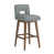 Graphite Seat/Medium Brown Frame