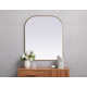 Sabine Metal Wide Arch Wall Mirror