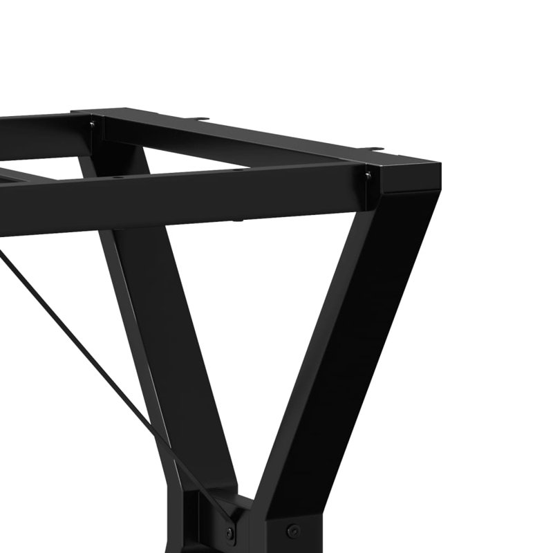 Armony Dining Table Legs Y-Frame Steel, 73cm H x 60cm W x 40cm D