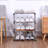 Stackable Small Shoe Rack, Entryway, Hallway And Closet Space Saving Storage And Organization (4-Tier)-1451647564-1414915767