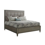 Ariana St. Tropez Upholstered Panel Bed